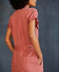 S.E.A. Jumpsuit - Mineral Red