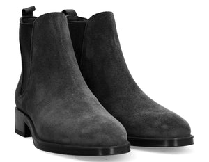 Black Suede Ankle Boots