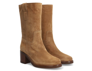 Taupe Suede Boots