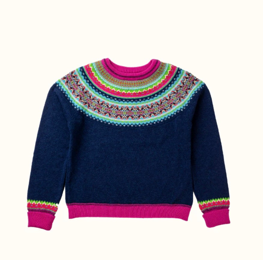 Alpine Short Sweater - Tango
