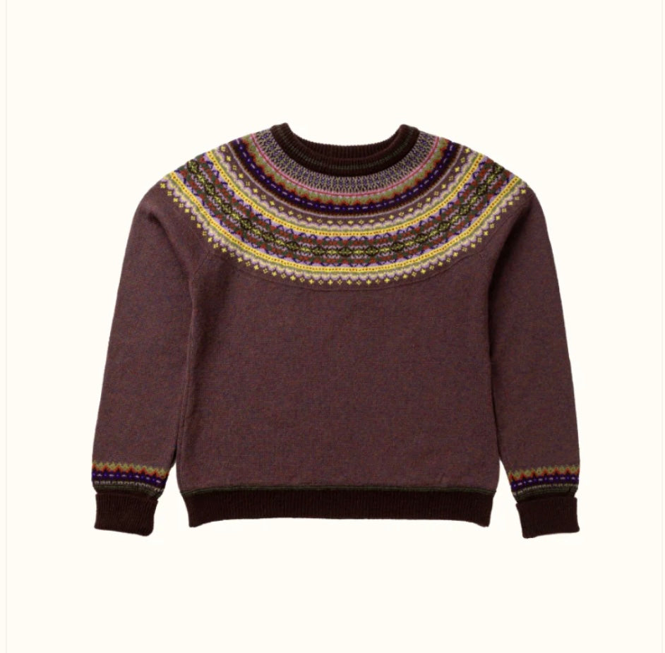 Alpine Short Sweater - Heather