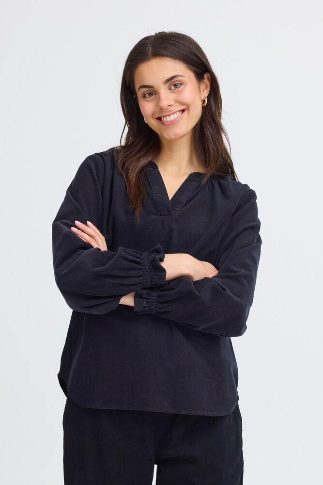 Frcory Corduroy Blouse - Navy