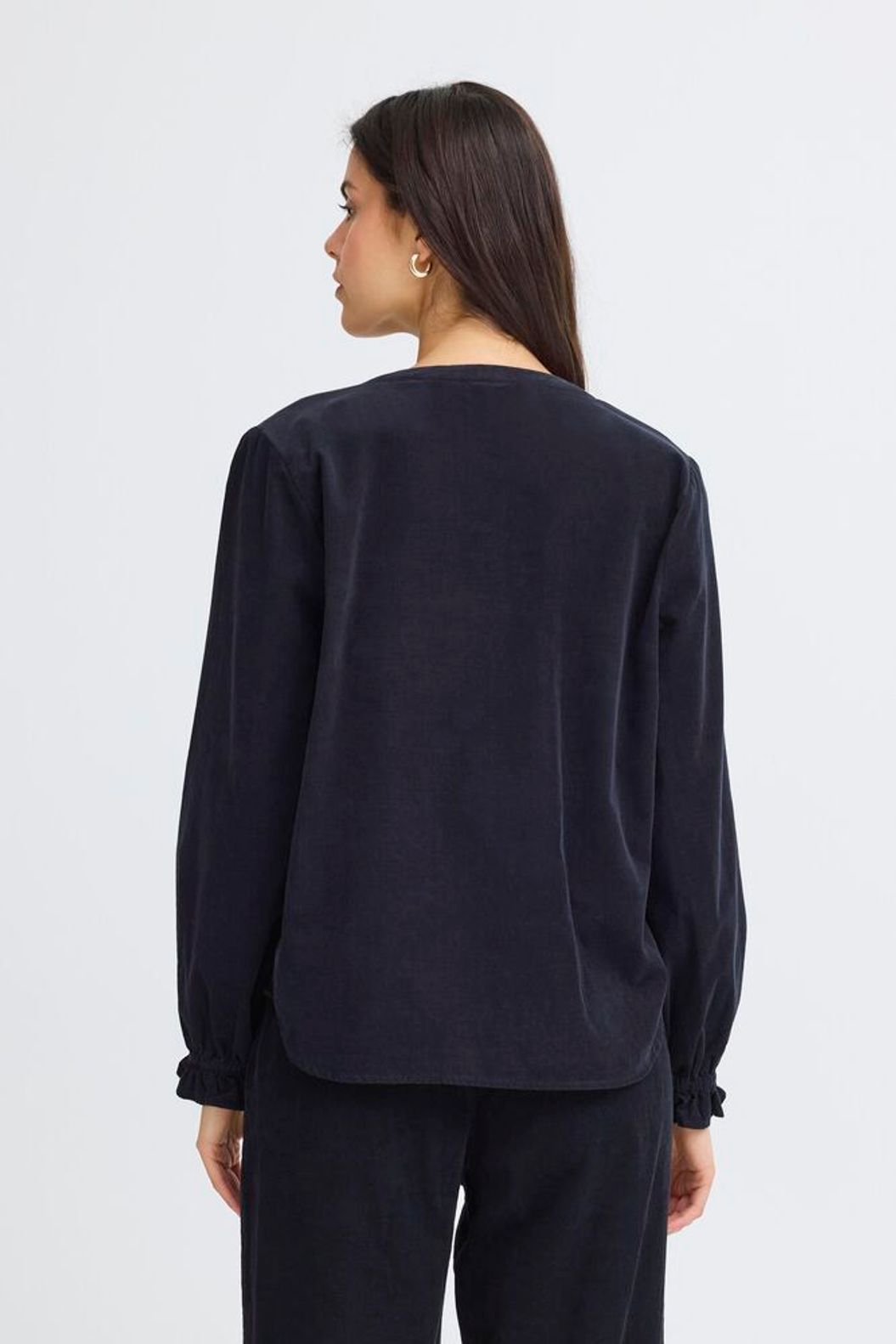 Frcory Corduroy Blouse - Navy