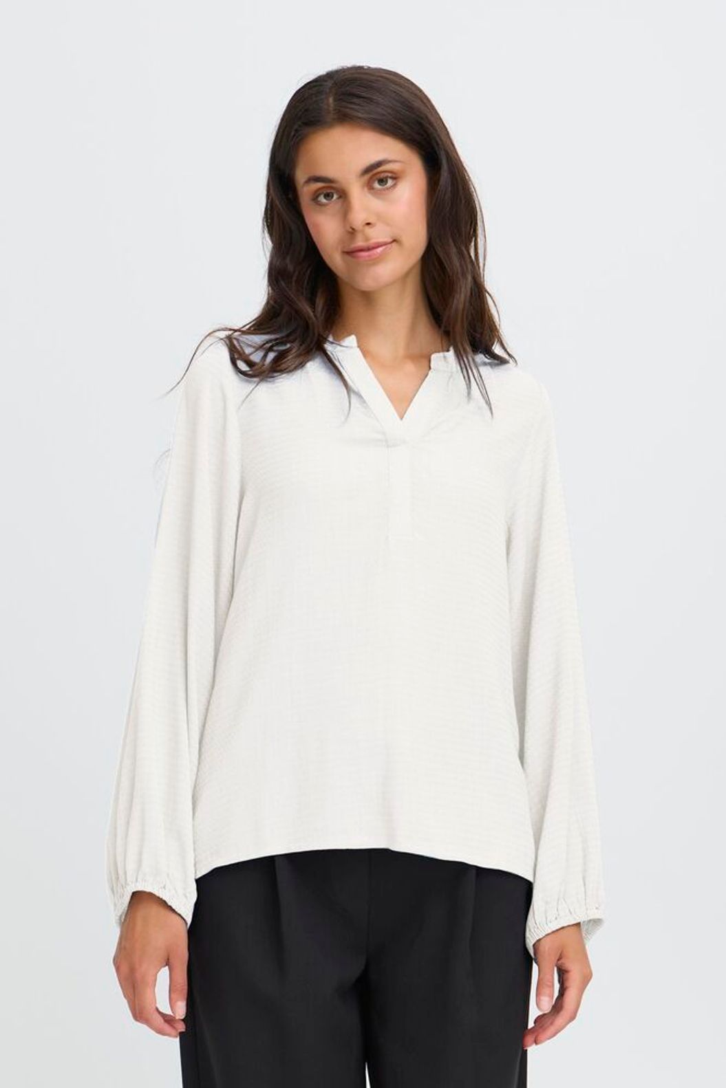 Frhida Blouse - Blanc de Blanc