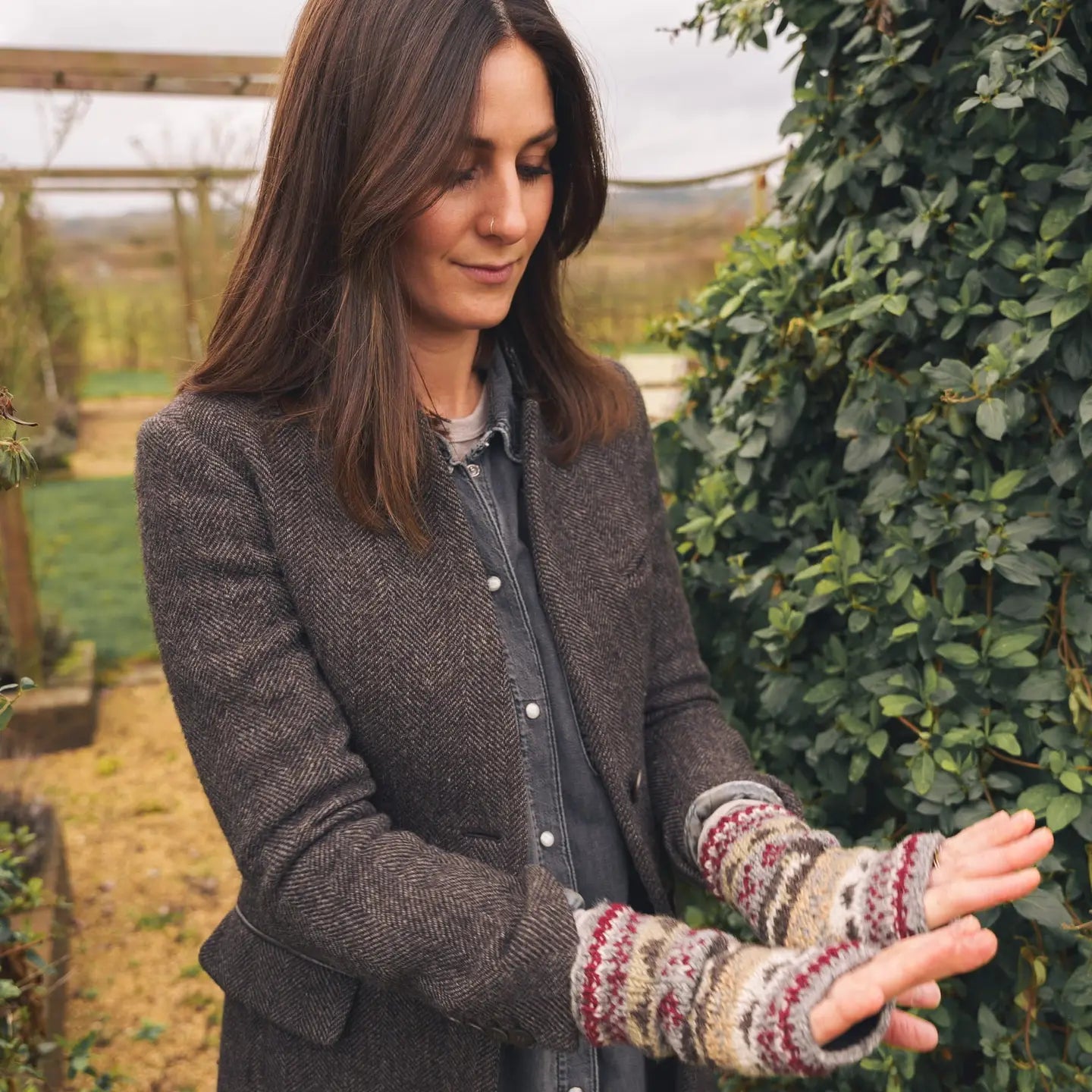 Fairisle Wristwarmers