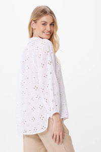 Peony Broderie Blouse