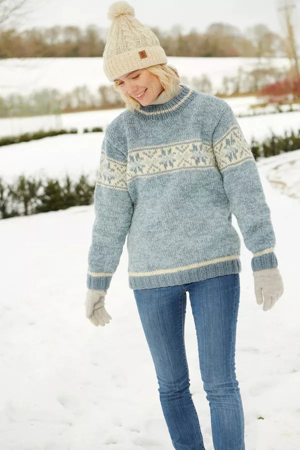 Nordic Sweater - Duck Egg