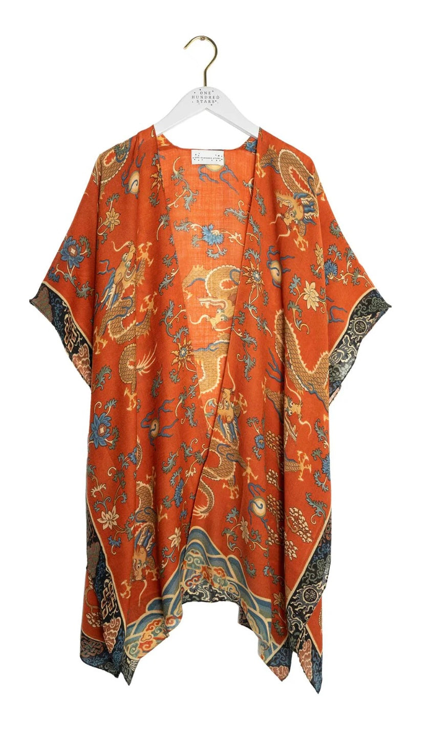 Wool Throwover - Dragon Rust