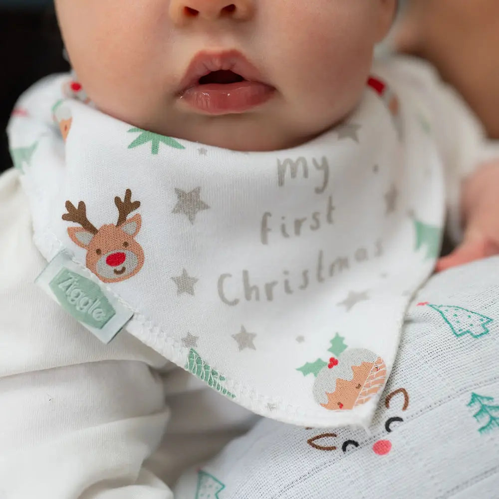 Christmas Bandana Bib