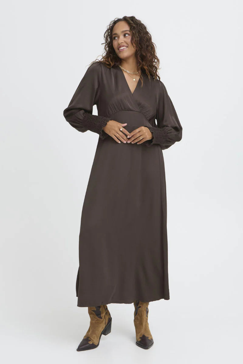 Olivia Dress - Chocolate