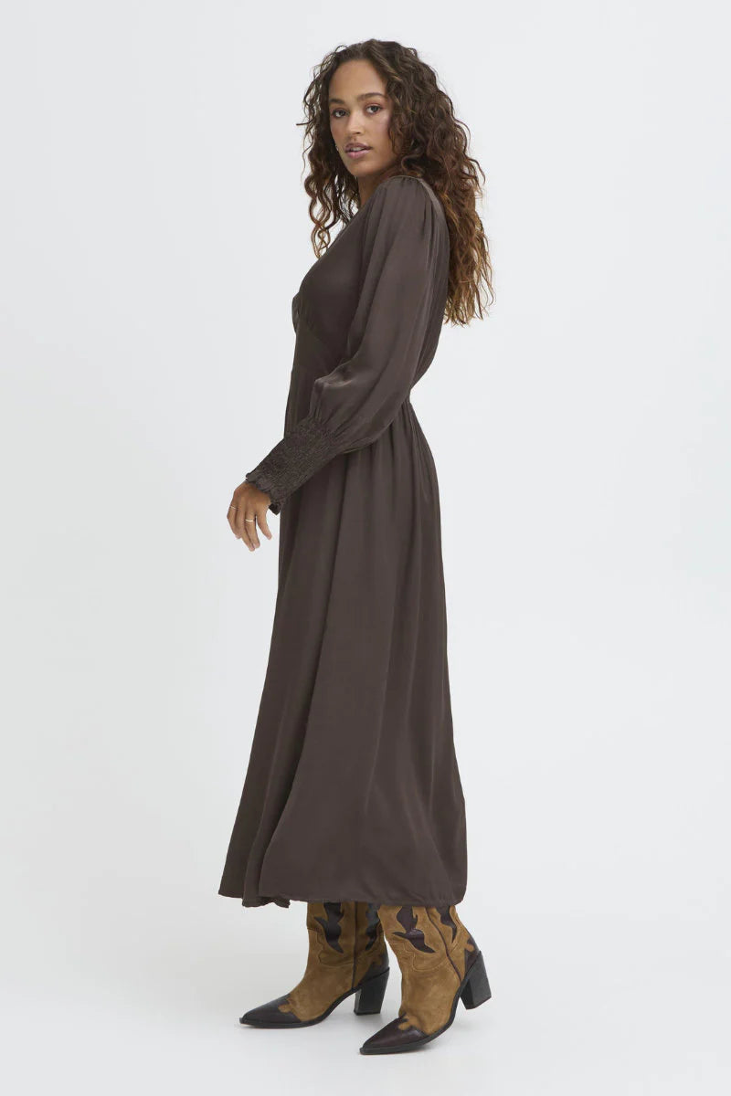 Olivia Dress - Chocolate