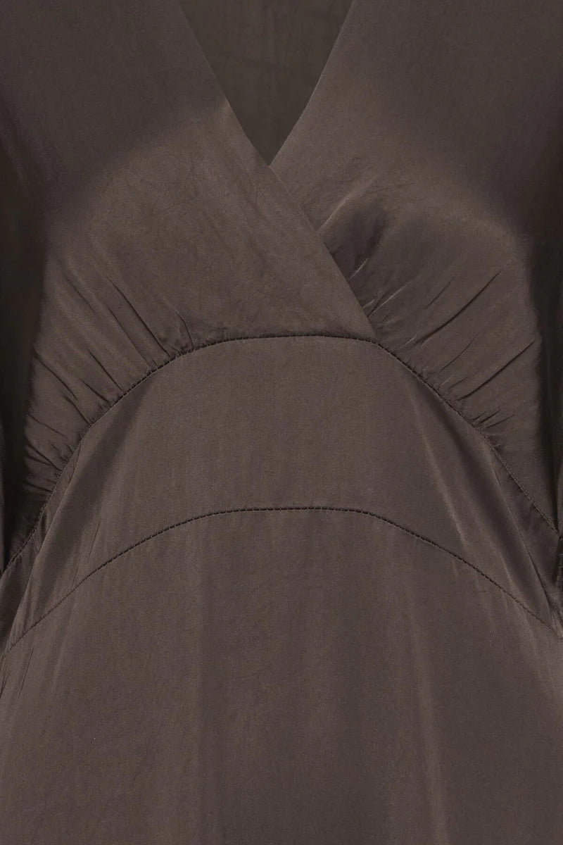 Olivia Dress - Chocolate
