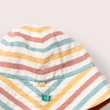 Rainbow Striped Sunhat