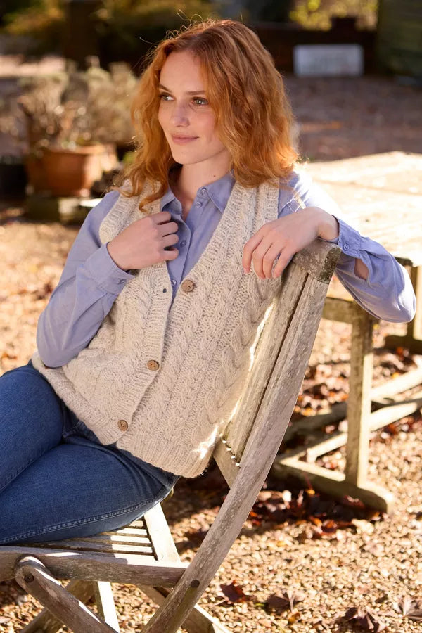 Chamonix Waistcoat - Oatmeal