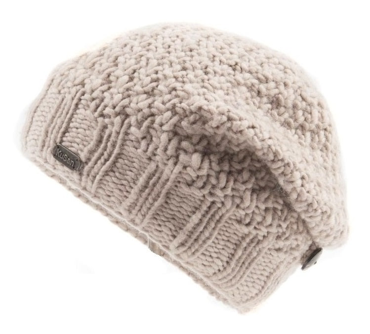 Floppy Button-Down Beanie