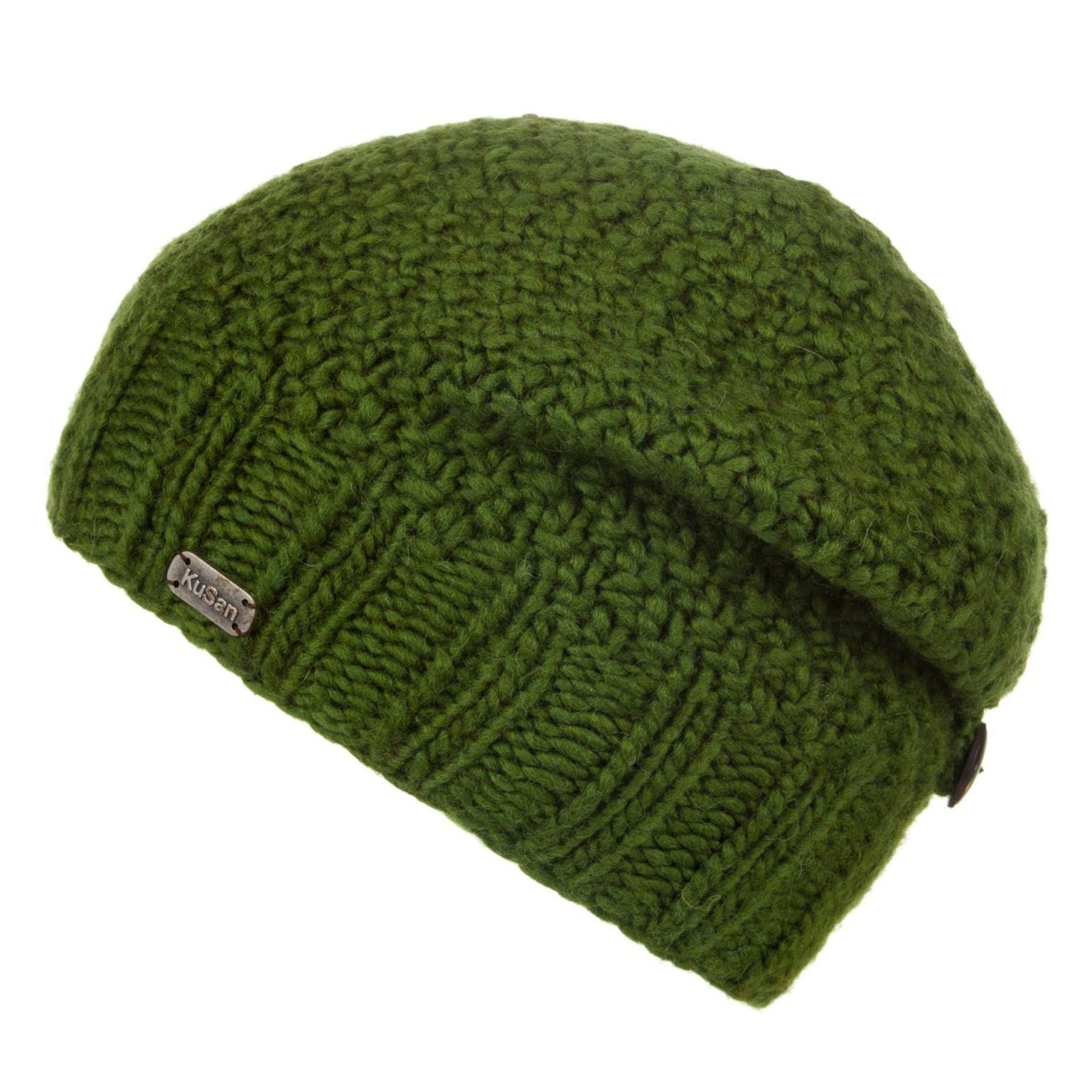 Floppy Button-Down Beanie