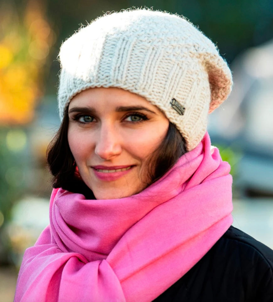 Floppy Button-Down Beanie