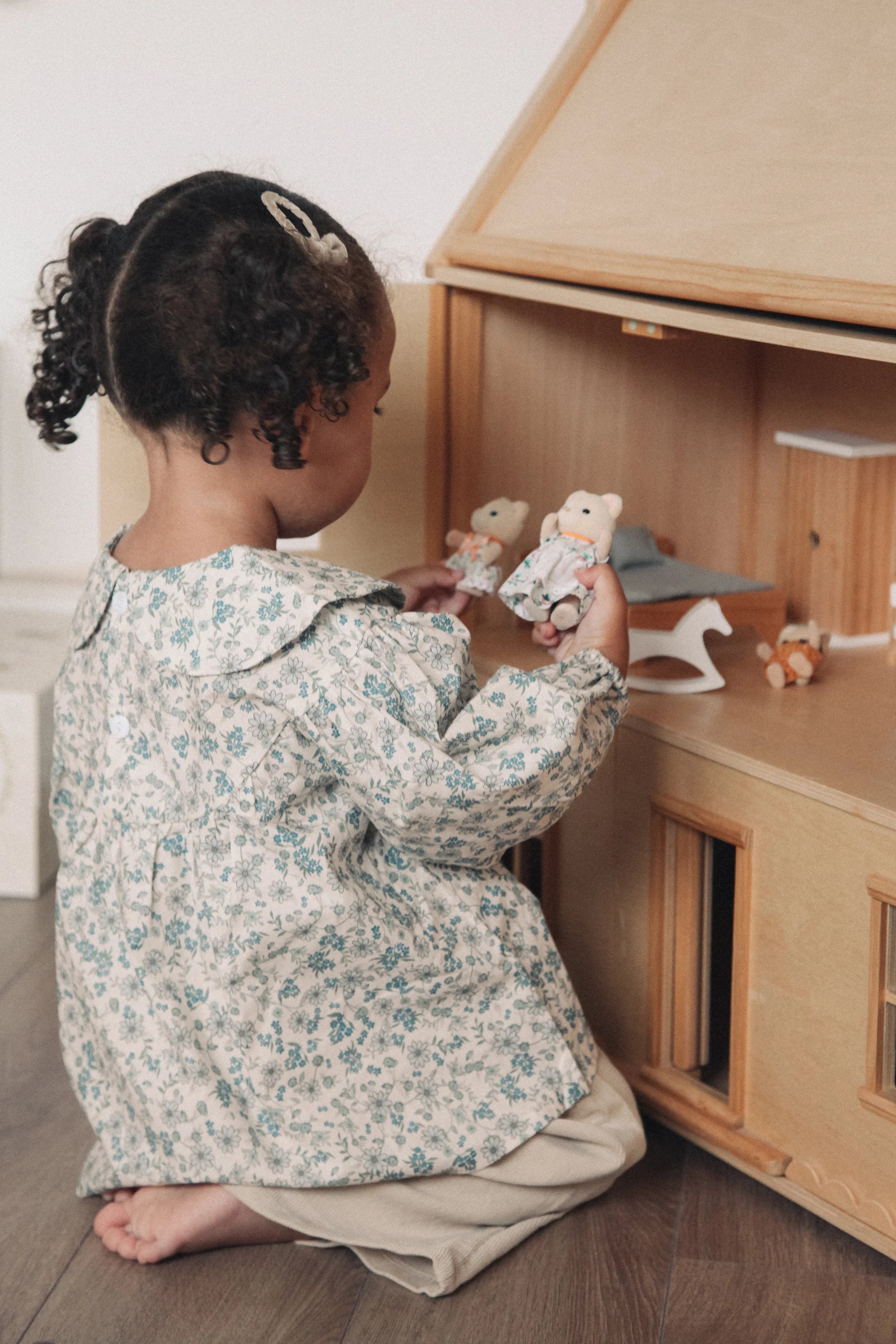 Floral Puff Sleeve Blouse