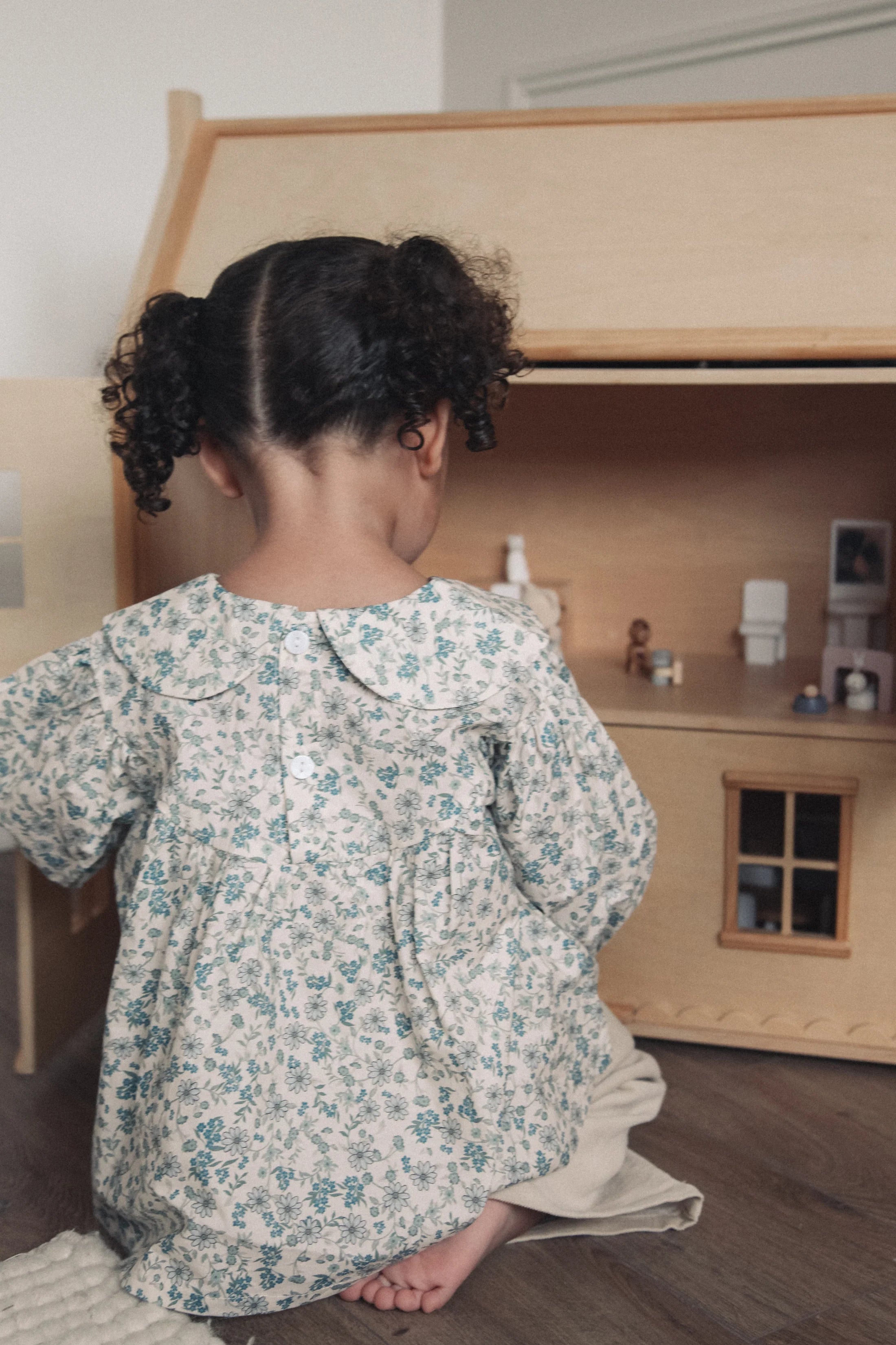 Floral Puff Sleeve Blouse