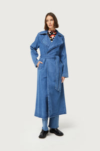 Denim Trench Coat