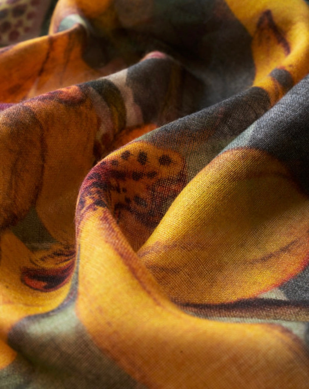 Wool Scarf - Botany Bliss