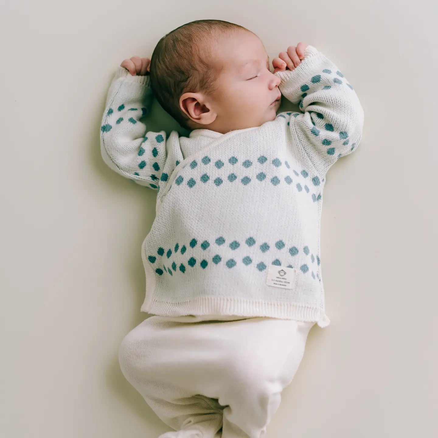 Newborn Set - Blue Dots