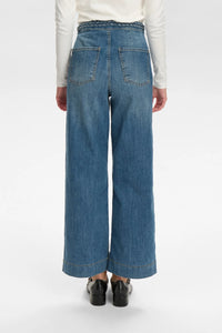 Nuparis Cropped Jeans - Light Denim