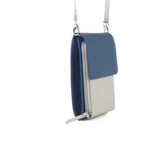 Crossbody Bag - Blue/Grey