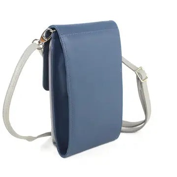 Crossbody Bag - Blue/Grey