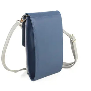 Crossbody Bag - Blue/Grey