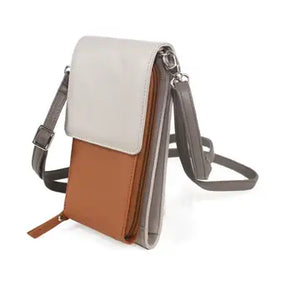 Crossbody Bag - Ivory/Tan