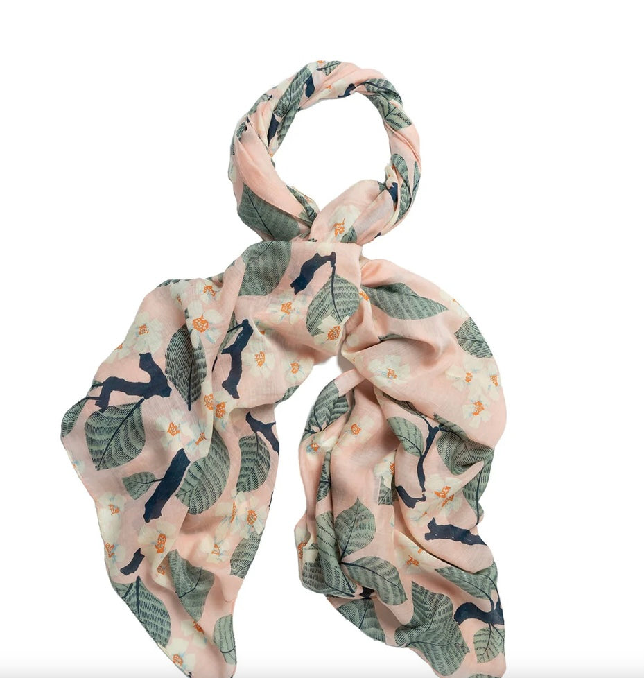 Scarf - Tree Blossom Pink