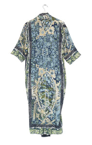 Rachel Dress - Tapestry Sea Blue