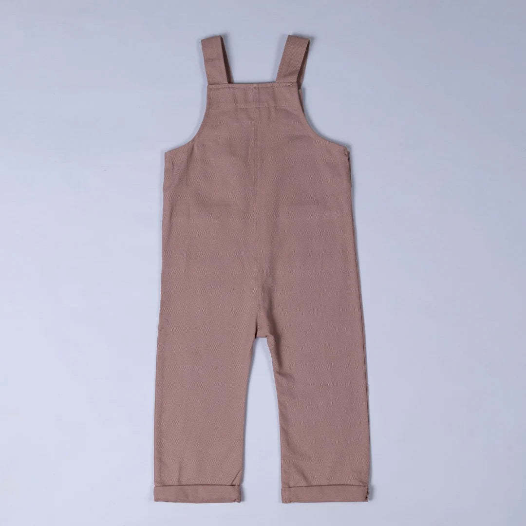 Kids Dungarees - Blush
