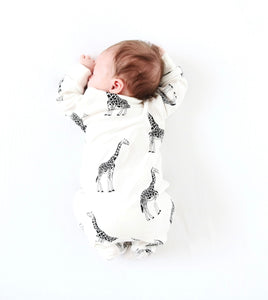 Giraffe Print Sleep Suit