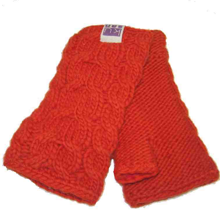 Cable Knit Handwarmers