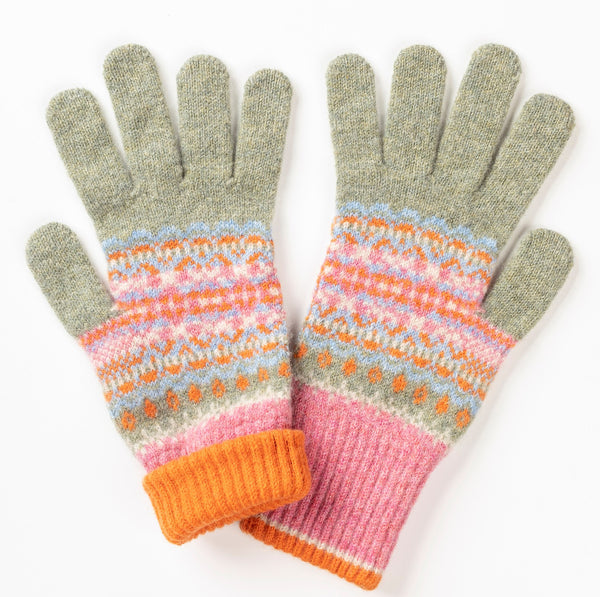 Alloa Gloves - Pink Willow