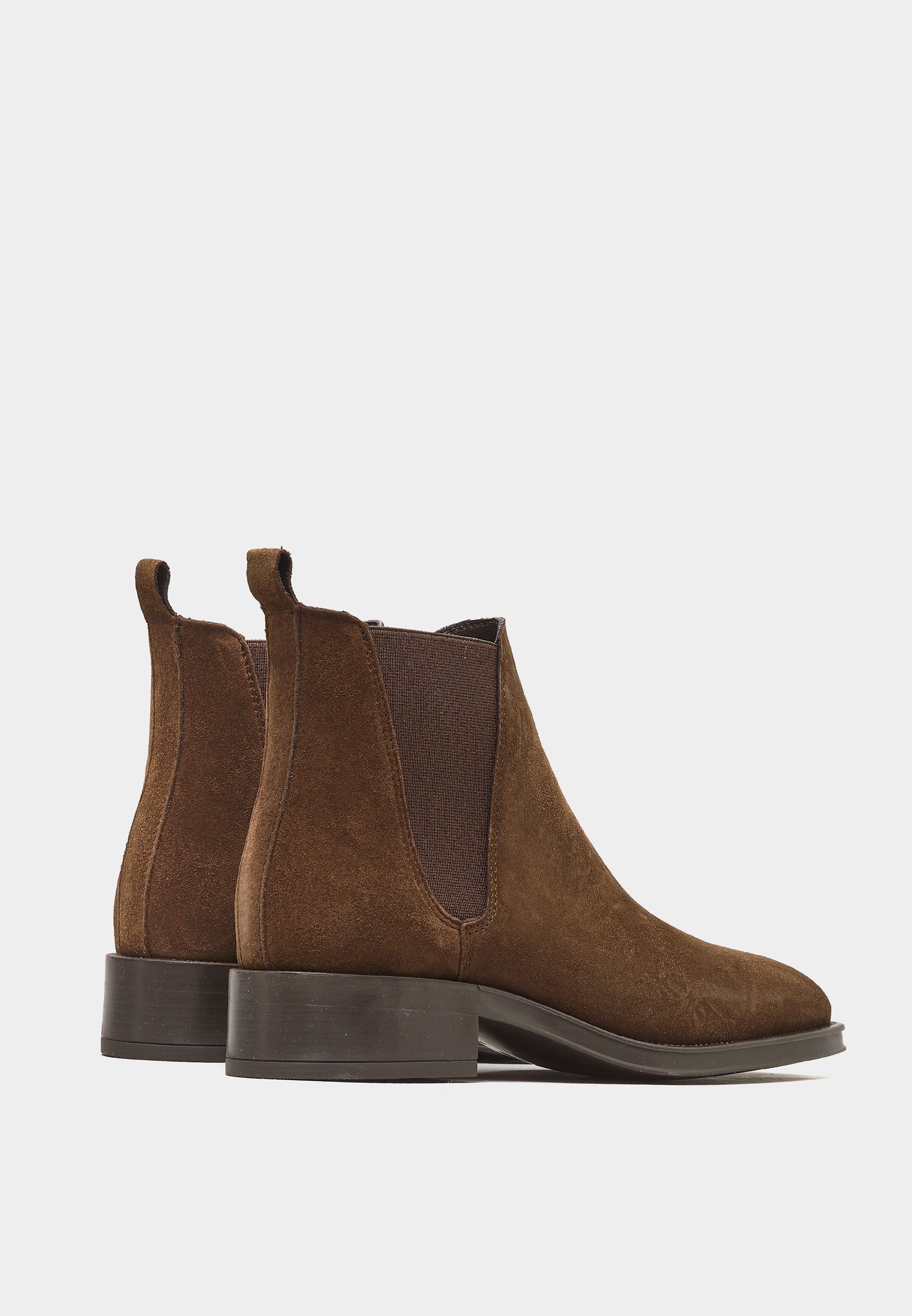 Brown Suede Ankle Boots