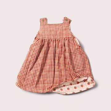 Reversible Strawberry Dress