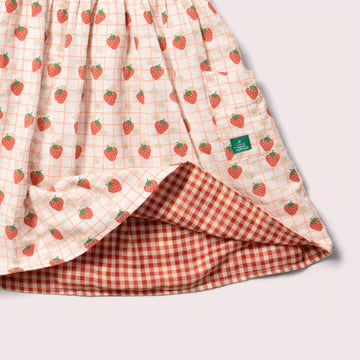 Reversible Strawberry Dress
