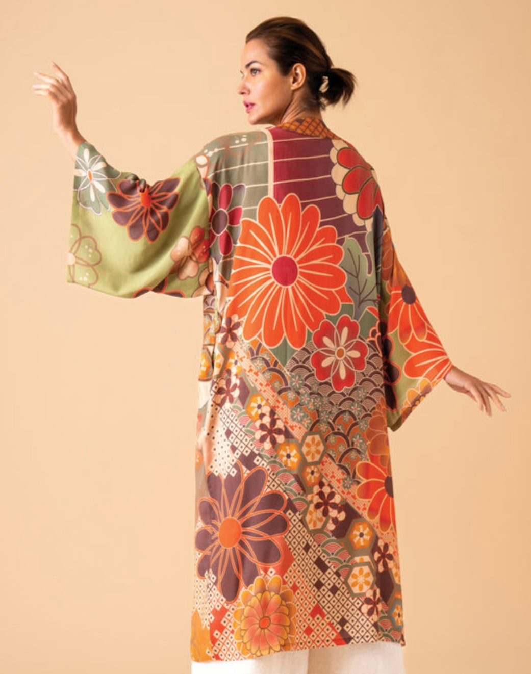 Kaleidoscope Floral Kimono