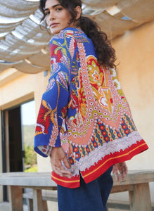 Summer Jacket - Carnival Cobalt