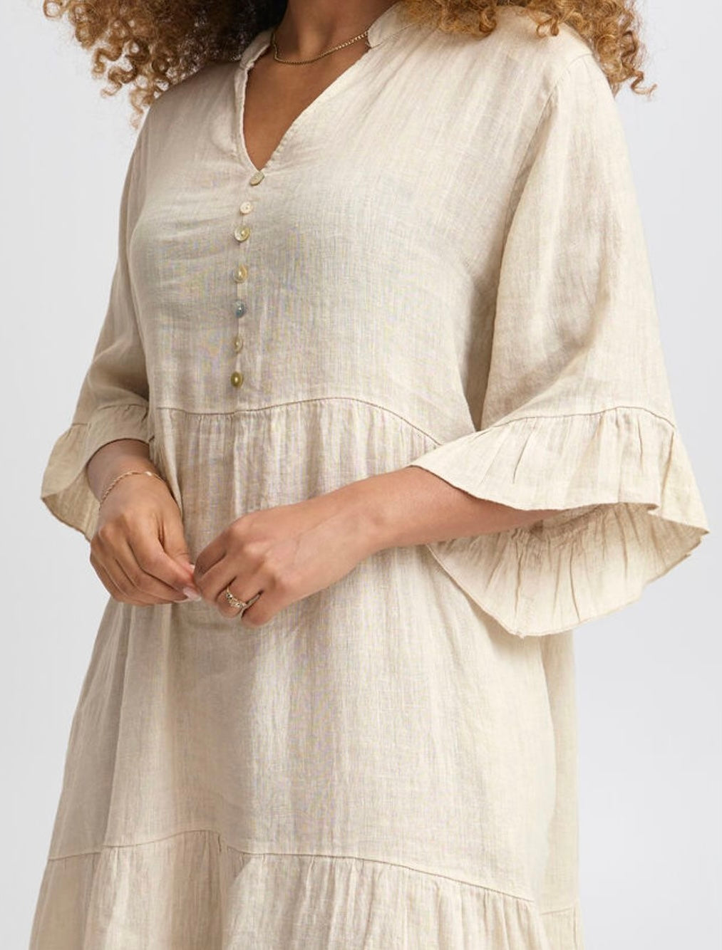 SBFontonelle Midi Dress - Sandshell