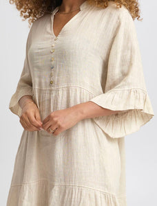 SBFontonelle Midi Dress - Sandshell