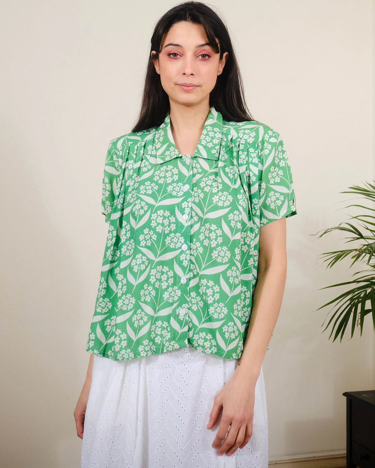 Bibi Top - Phlox Print