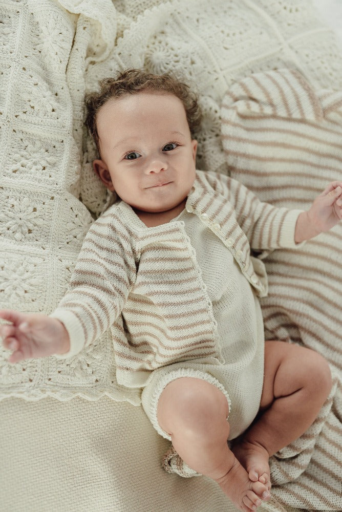 Baby Striped Cardigan