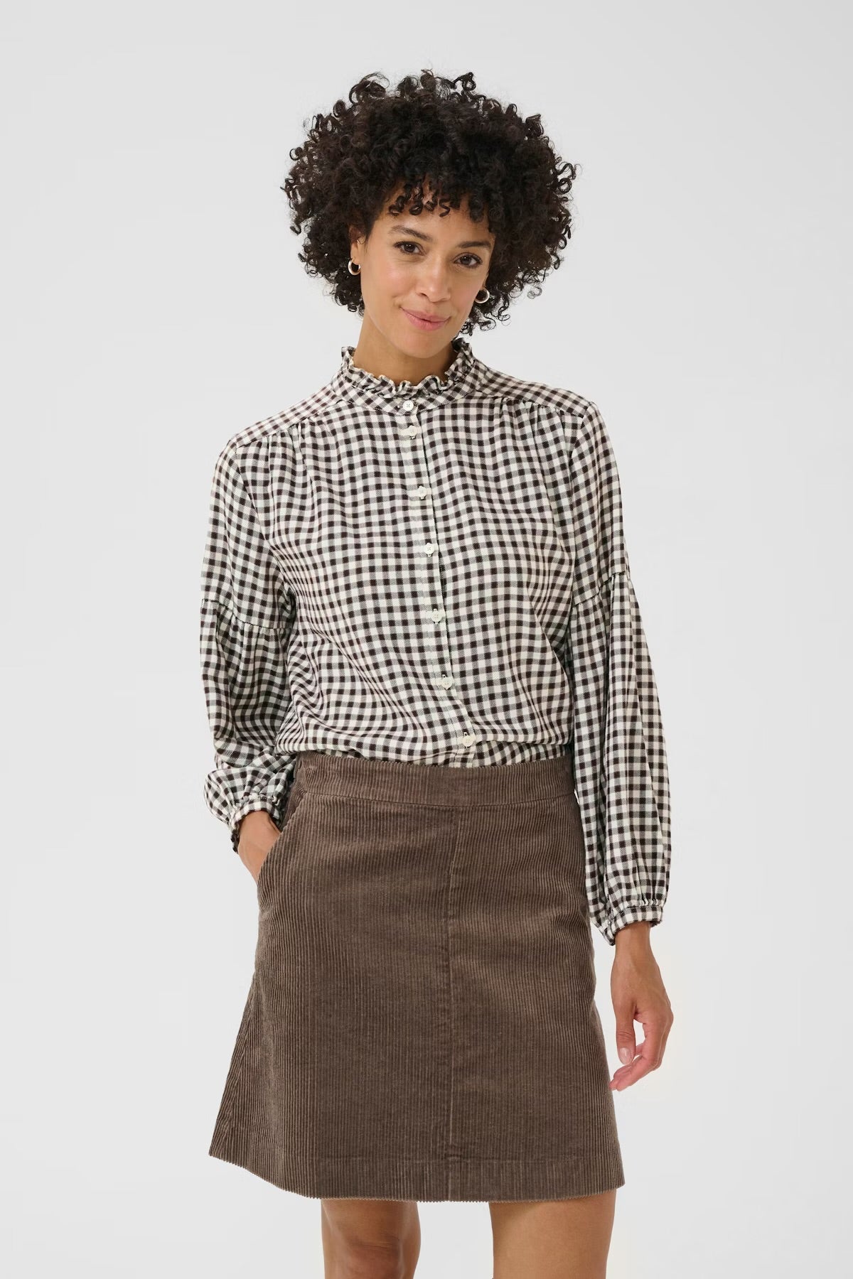 Samilla Blouse - Check