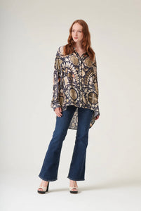 Oversized Shirt - Susani Charcoal
