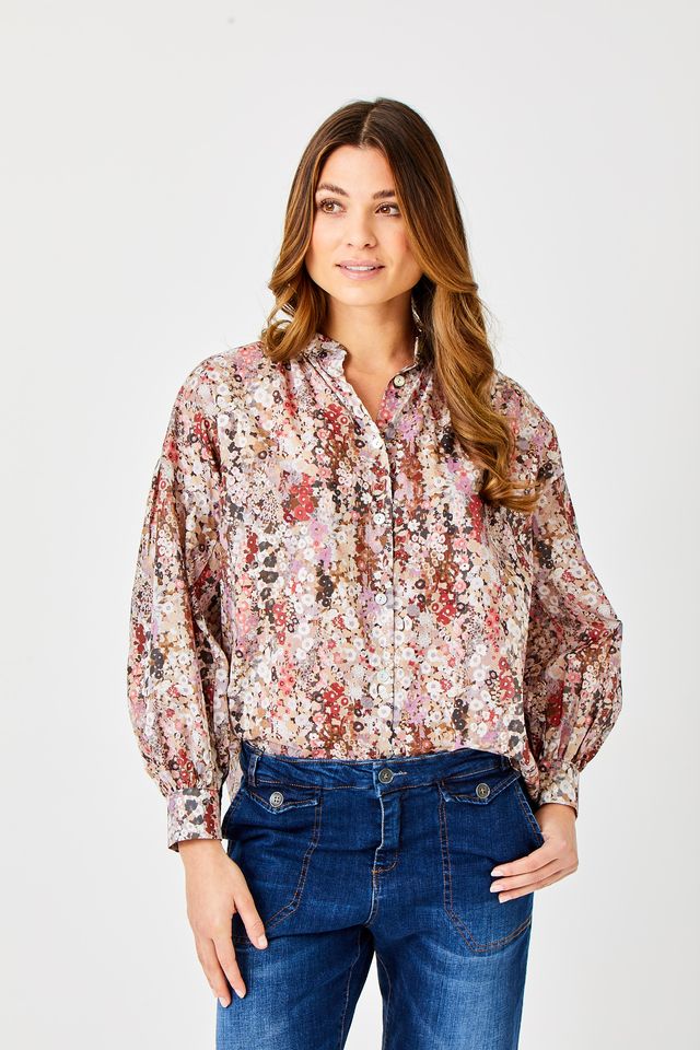 Christian Blouse - Rust Pink