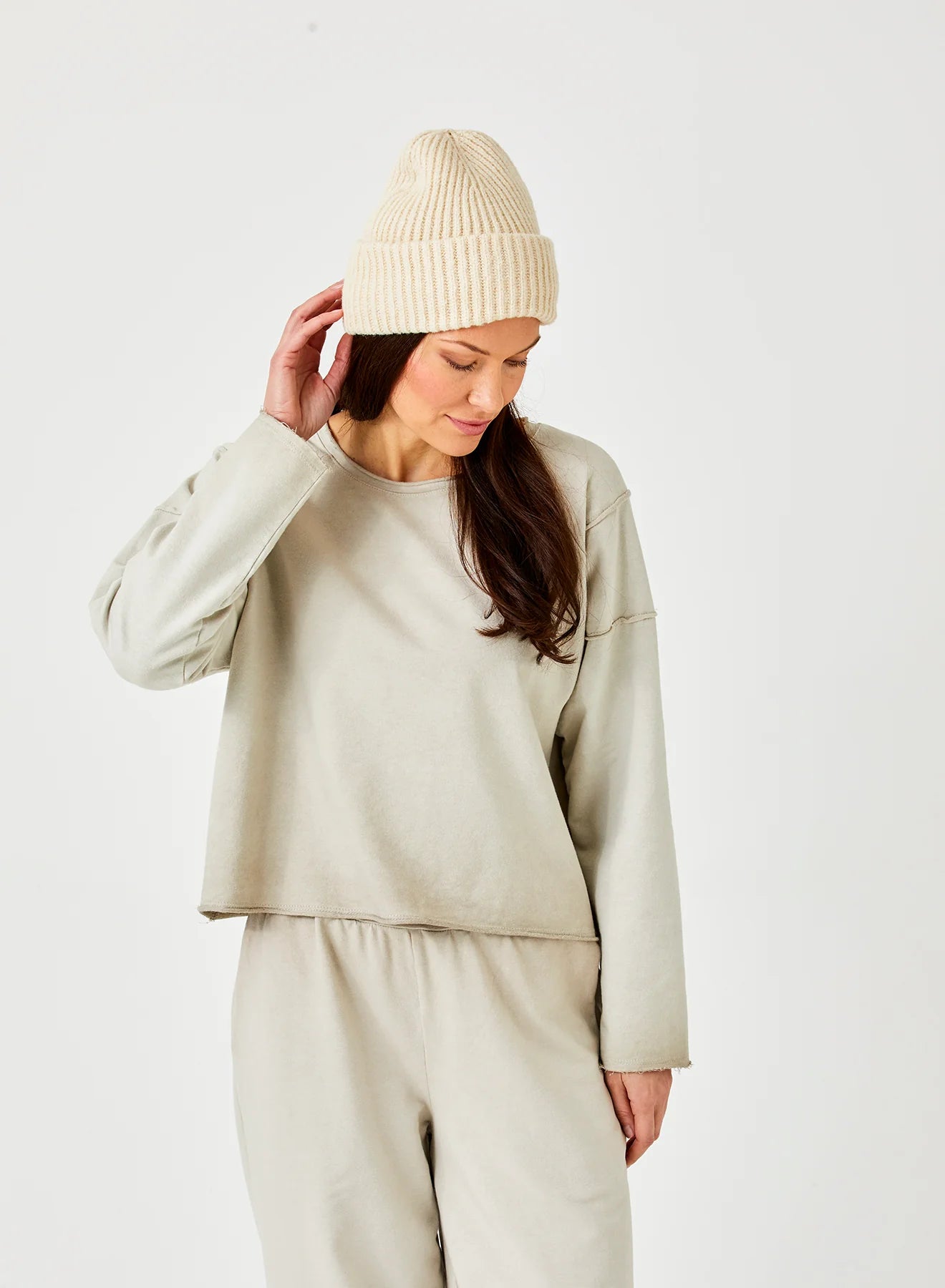 Jesteena Sweatshirt - Stone